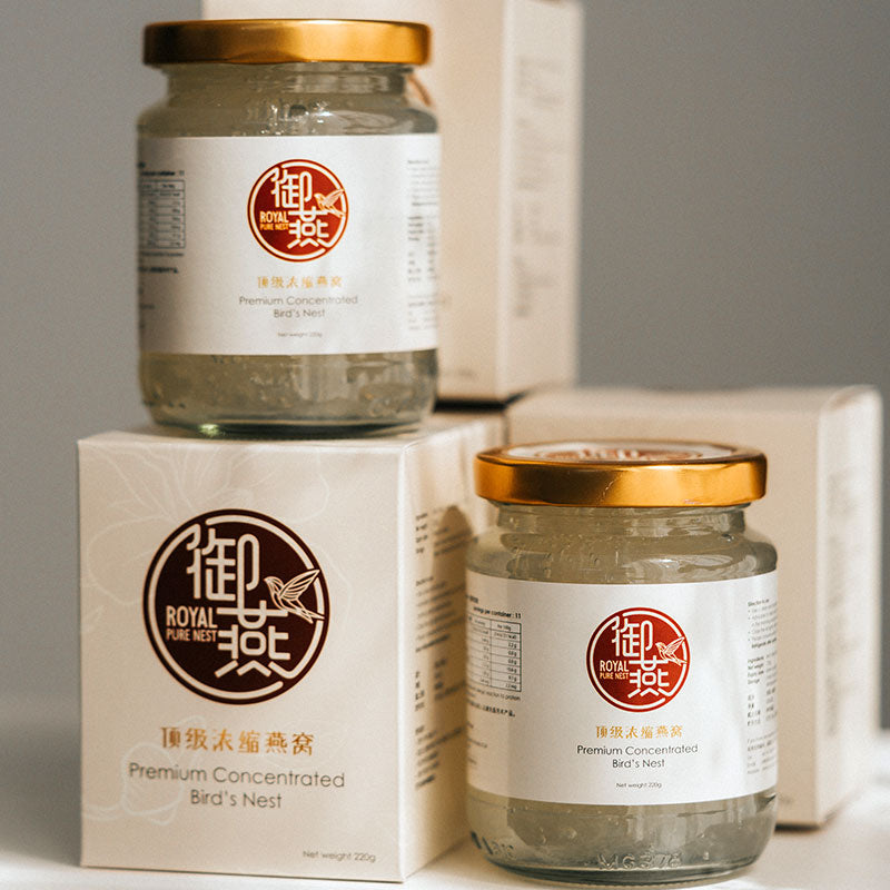 Premium Concentrated Nest (5A Grade) - birds nest, bird nest, birdnest, birdsnest - Royal Pure Nest